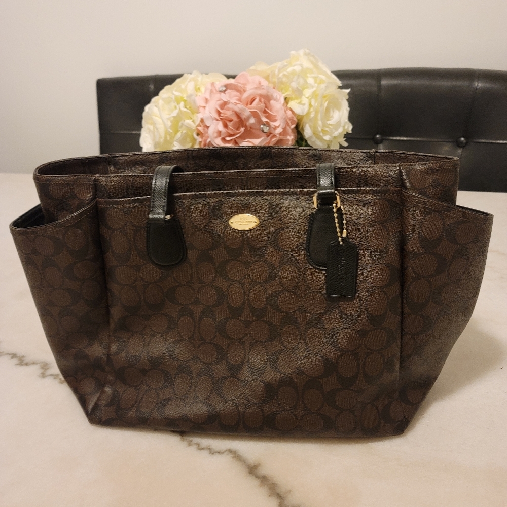 Coach Bag Brown/Black
